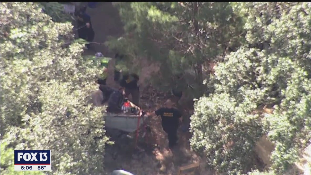 Evidence search continues at killer's former home